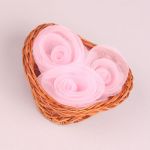 DEMETRIA BOTEZ - TRANDAFIRI ROZ ORGANZA ARTICOLE BOTEZ