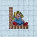 DEMETRIA BOTEZ - BRODERIE PAPUSICA 