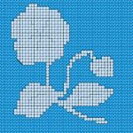 DEMETRIA BOTEZ - BRODERIE IN CRUCE ASSISI PANSY