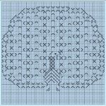 DEMETRIA BOTEZ - BRODERIE IN CRUCE FAZAN 