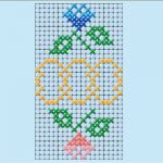DEMETRIA BOTEZ - BRODERIE IN CRUCE BUDS 01